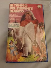 Cine: VHS - EL TEMPLO DEL ELEFANTE BLANCO - SEAN FLYNN, MARIE VERSINI, ALESSANDRA PANARO - 1983